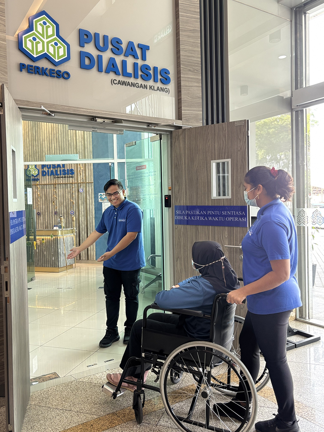 Patient care and community support group